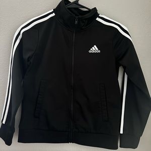 Adidas jacket Zip up. Size 8 kids.